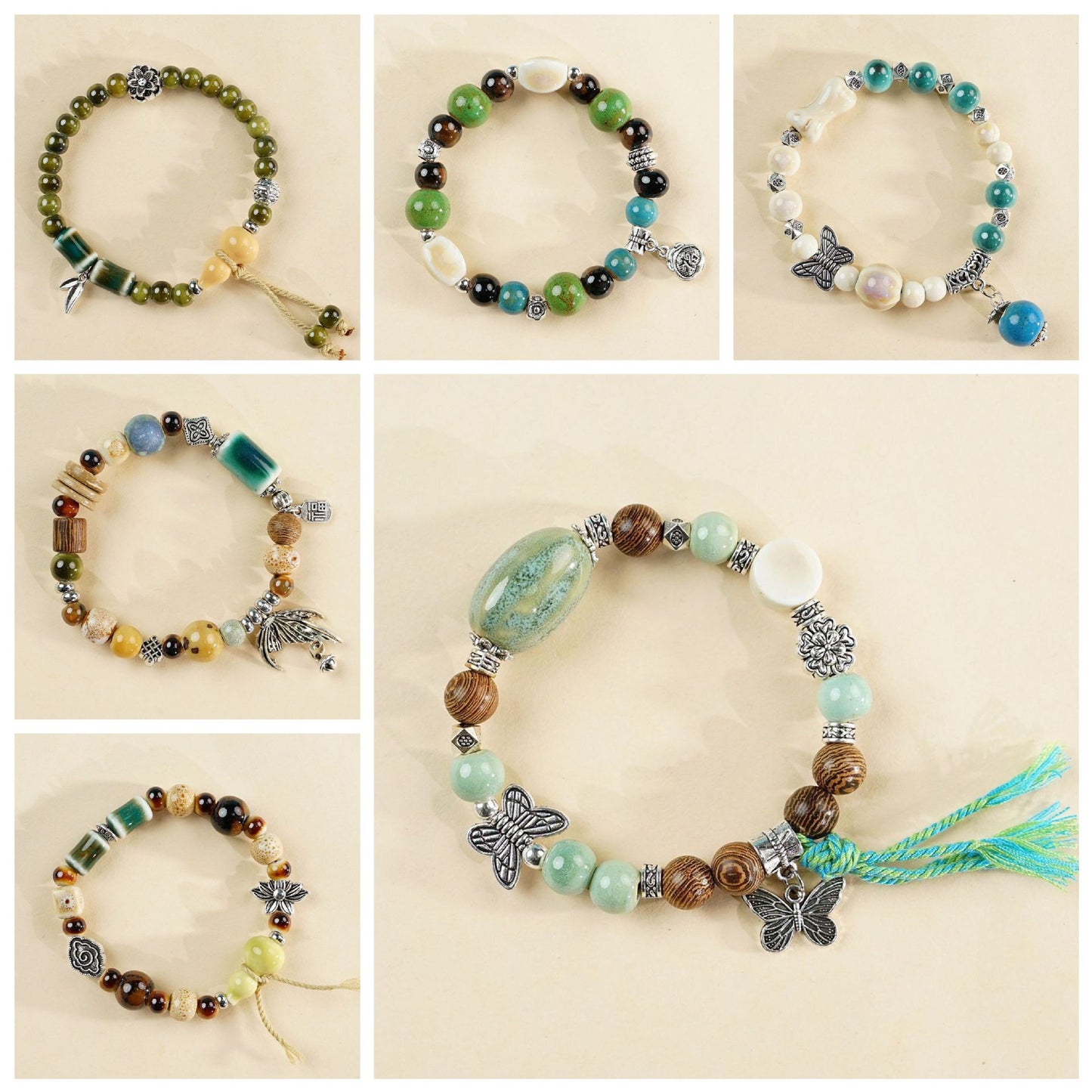 Women's High-grade National Style Chinese Ethnic Female Bracelet