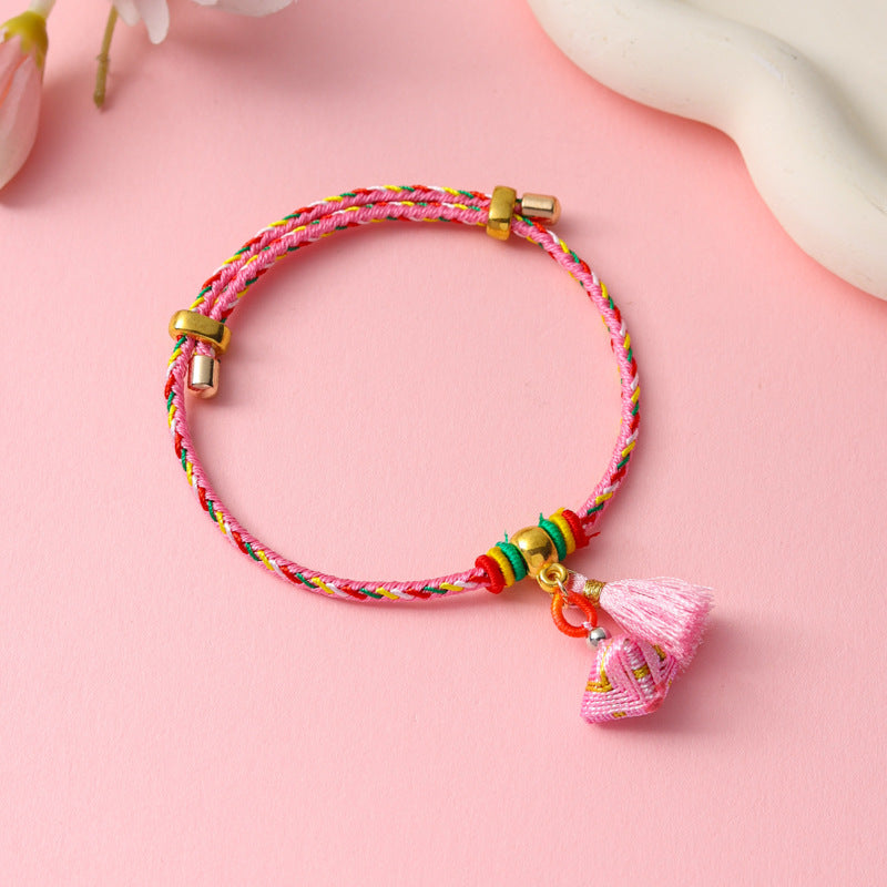 Children's Hundred Dragon Boat Festival Colorful Braided Rope Batches Of Goods Bracelets