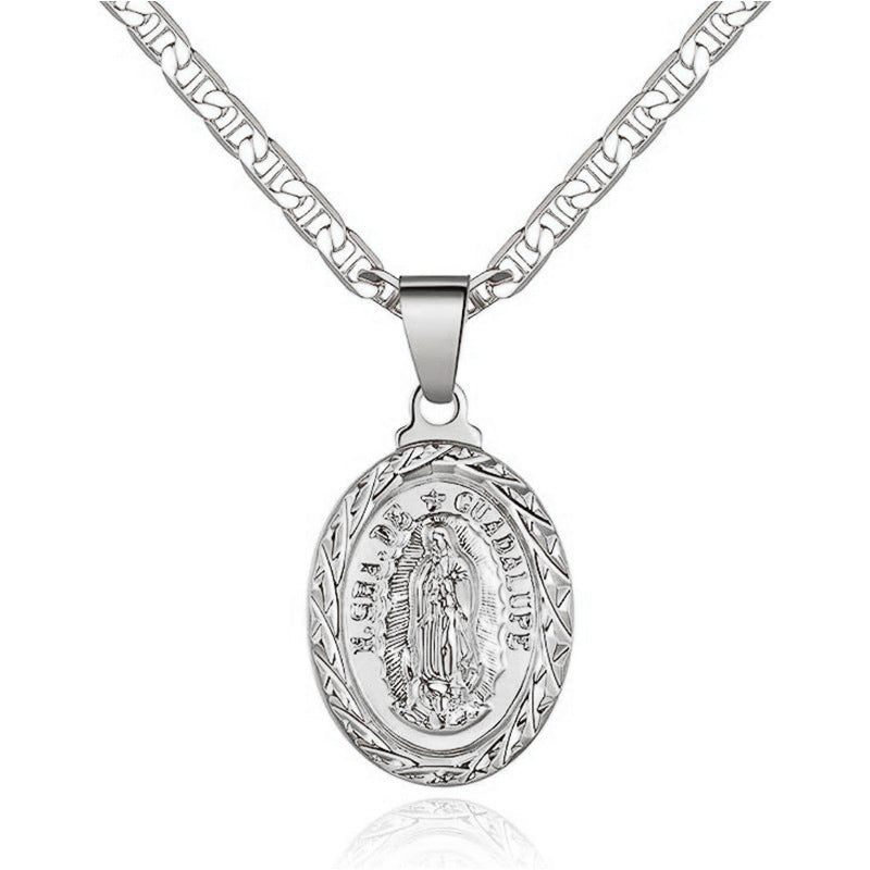 Women's & Men's Shi Personality Trendy Day Chain Oval Fashion Pendants