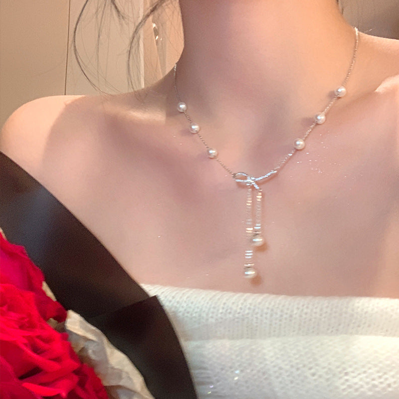 Style Niche High Sense Temperament Wild Zircon Short Necklaces