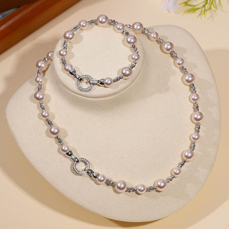 Women's French Style Pearl For Fashionable Temperamental Simple High-grade Retro Necklace