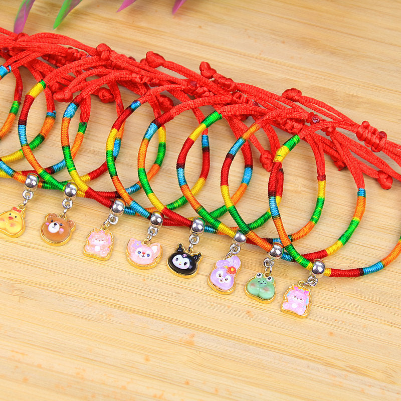 Women's & Men's Carrying Strap Imitation Gold Dragon Boat Bracelet