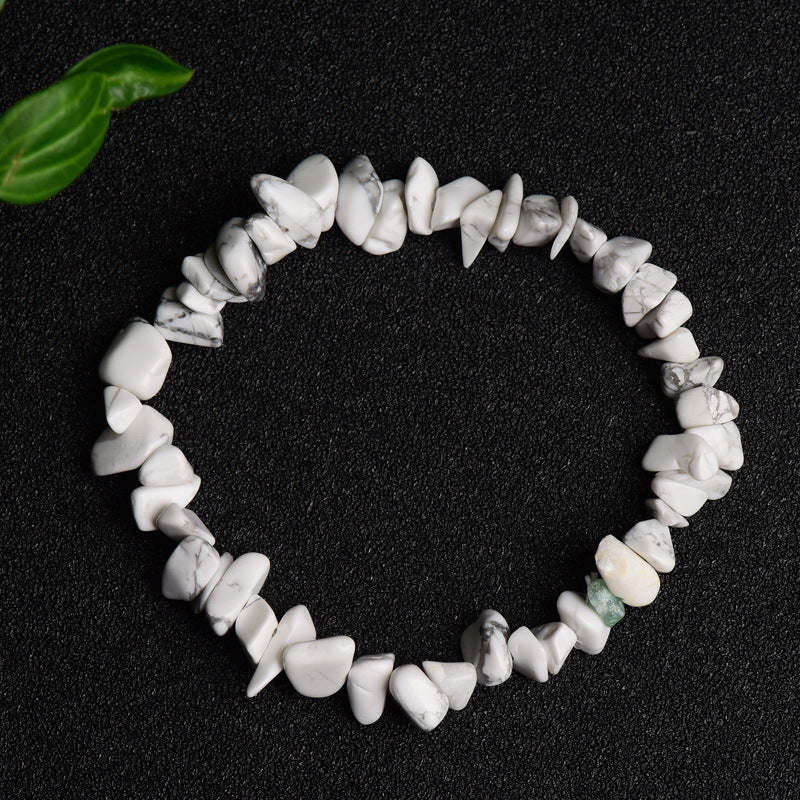 Stone Chain Citrine White-barked Pine Tigereye Trendy Male Female Personality Bracelet