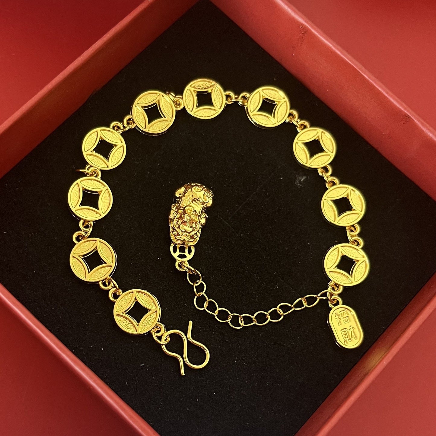 Tail Color Protection Lantern Female Goldfish Imitation Bracelet