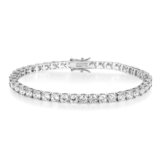 Gold Zircon Tennis Full Diamond Fashion Design Bracelet