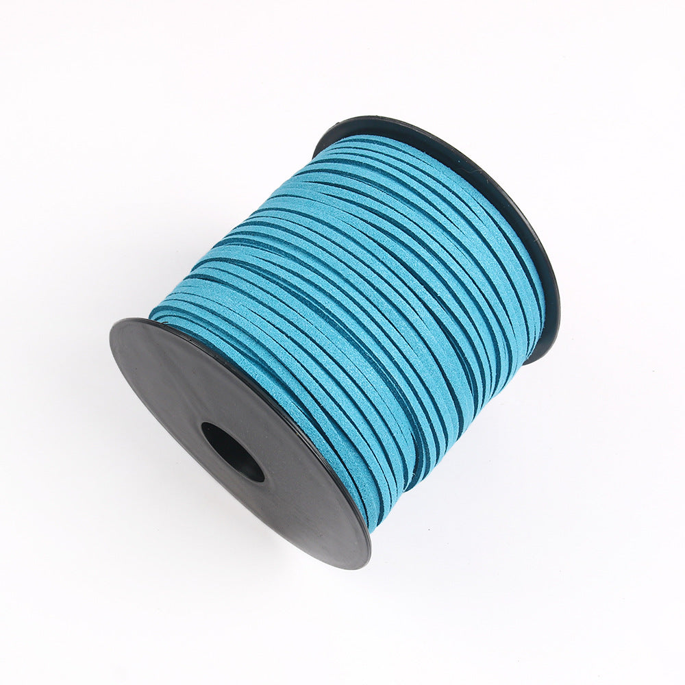 Cord Deerskin Veet Braided Rope Gift Jewelry Accessories