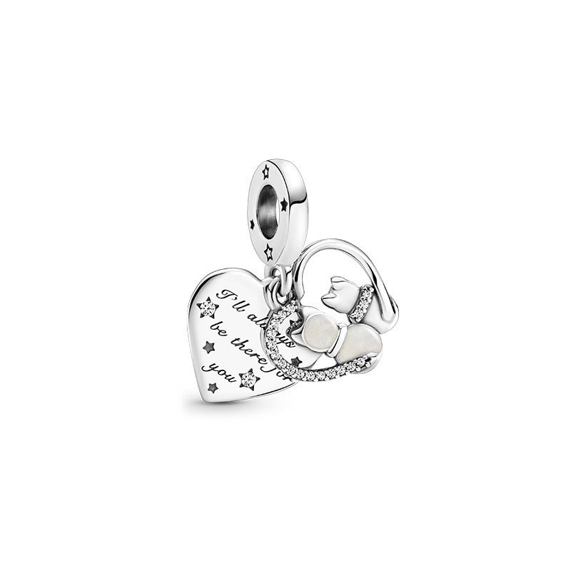 Sterling Sier Valentine's Day Planet Apple Jewelry Accessories