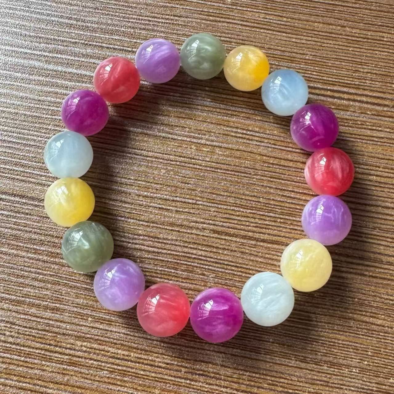 Color Changing Crystal Rainbow Under Sunlight High Temperature Uv Bracelets