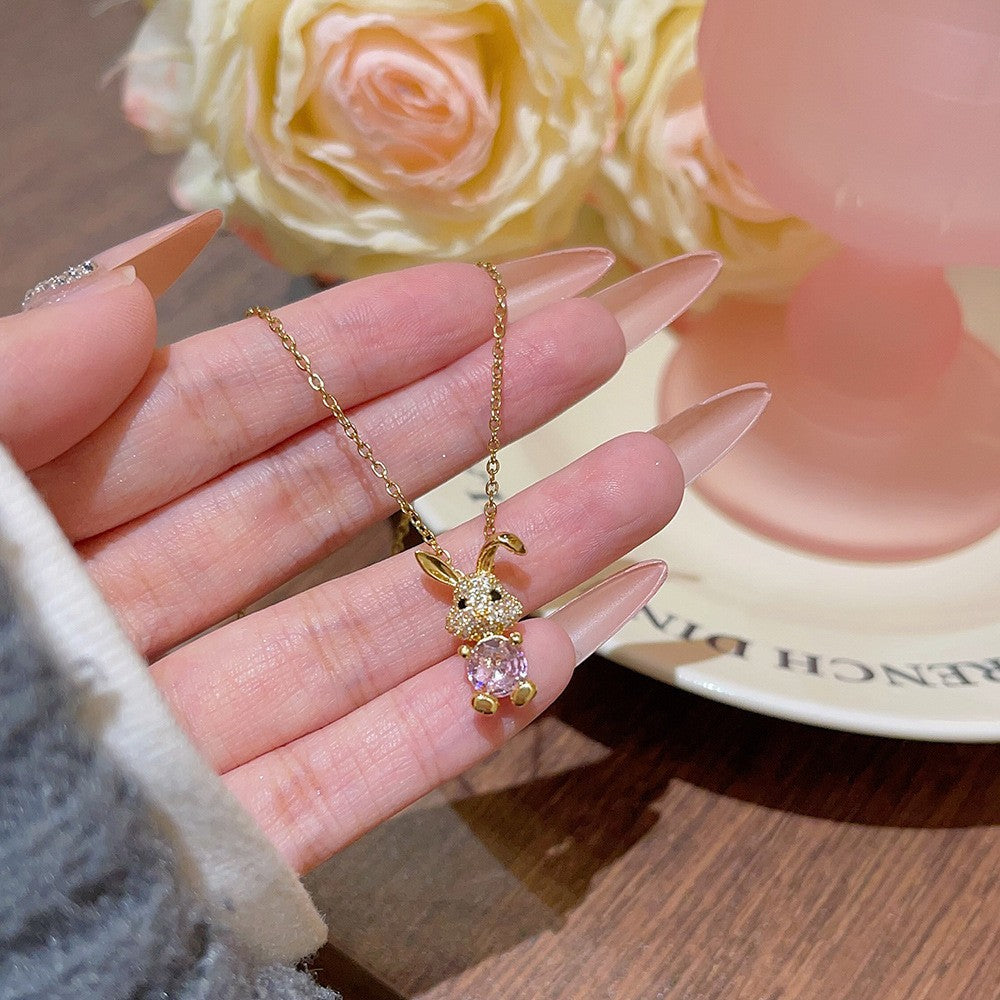 Concentric Sweet Cool Style Simple Light Luxury Niche Design Clavicle Necklaces