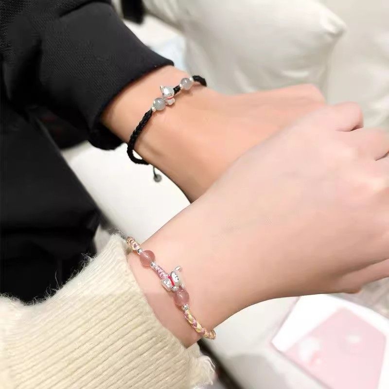 Children's Puppy Day Woven Hand Strap Gifts Bracelets