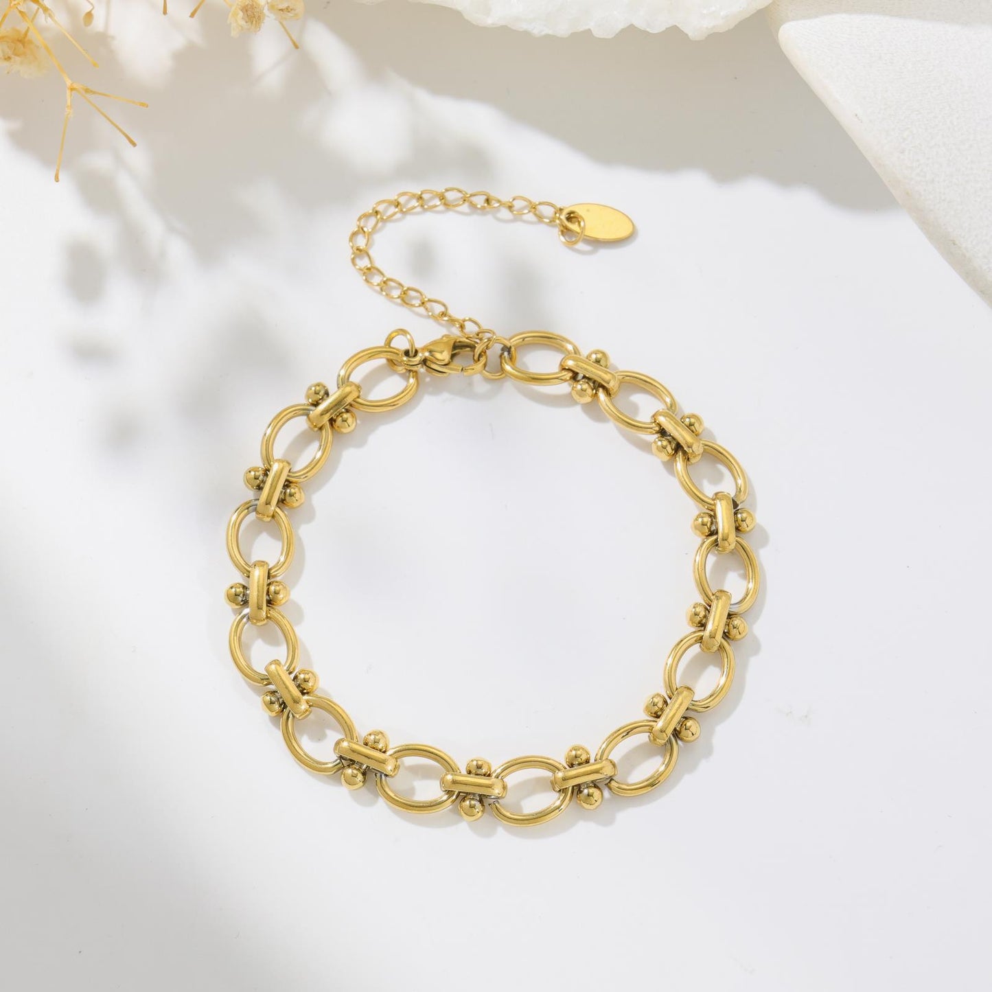 Thick Chain Female Fashion Personality Titanium Steel Bracelet