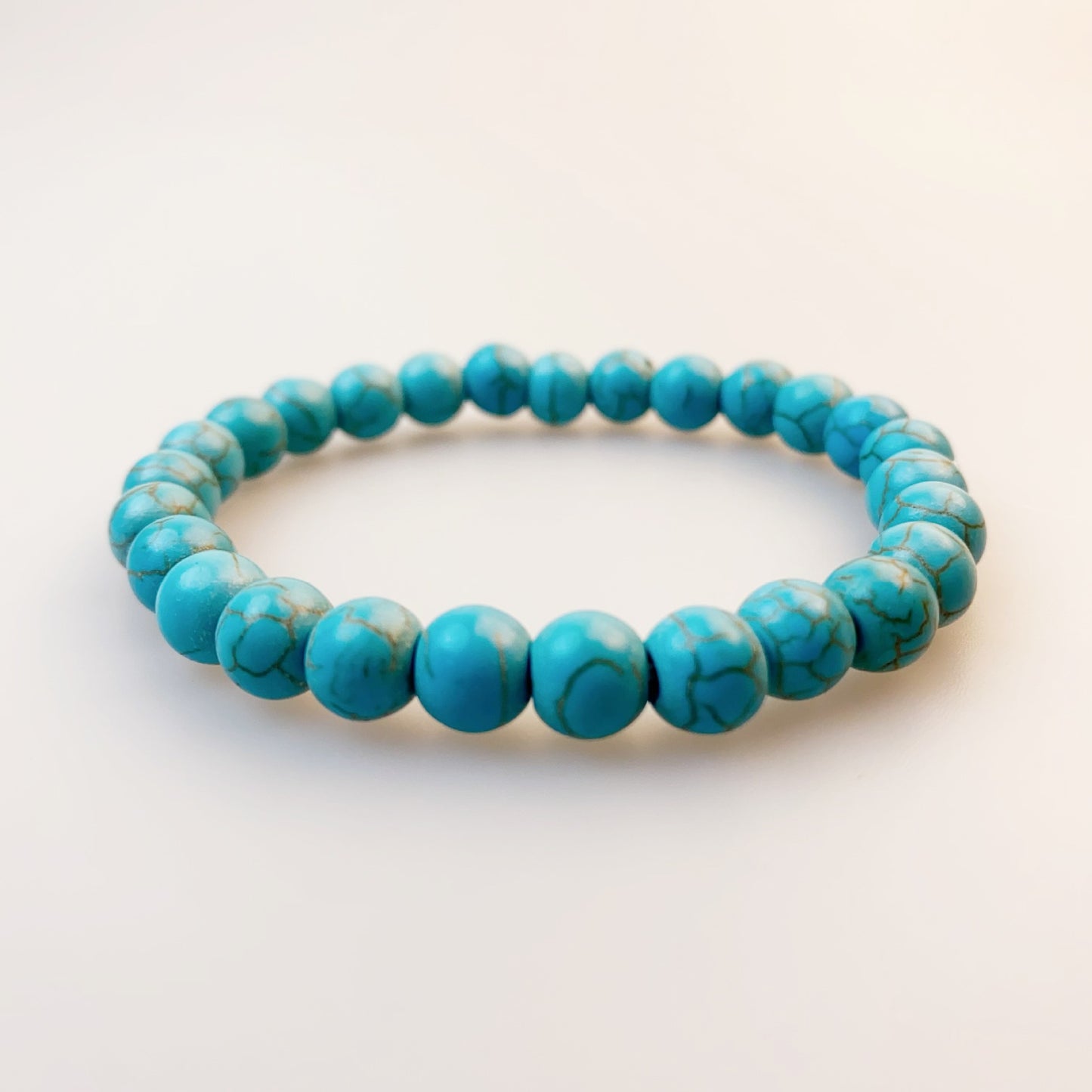 Natural Turquoise String Beads Unisex Couple Gift Fashion Bracelet