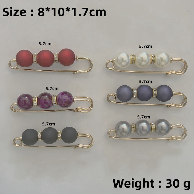 Women's Of Trousers Pin Artifact Fixed Clothes Buckle Brooches