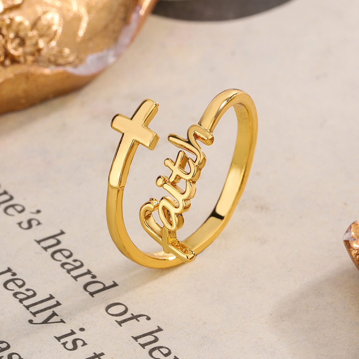 Korean Live Adjustable Mouth Creative For Ring