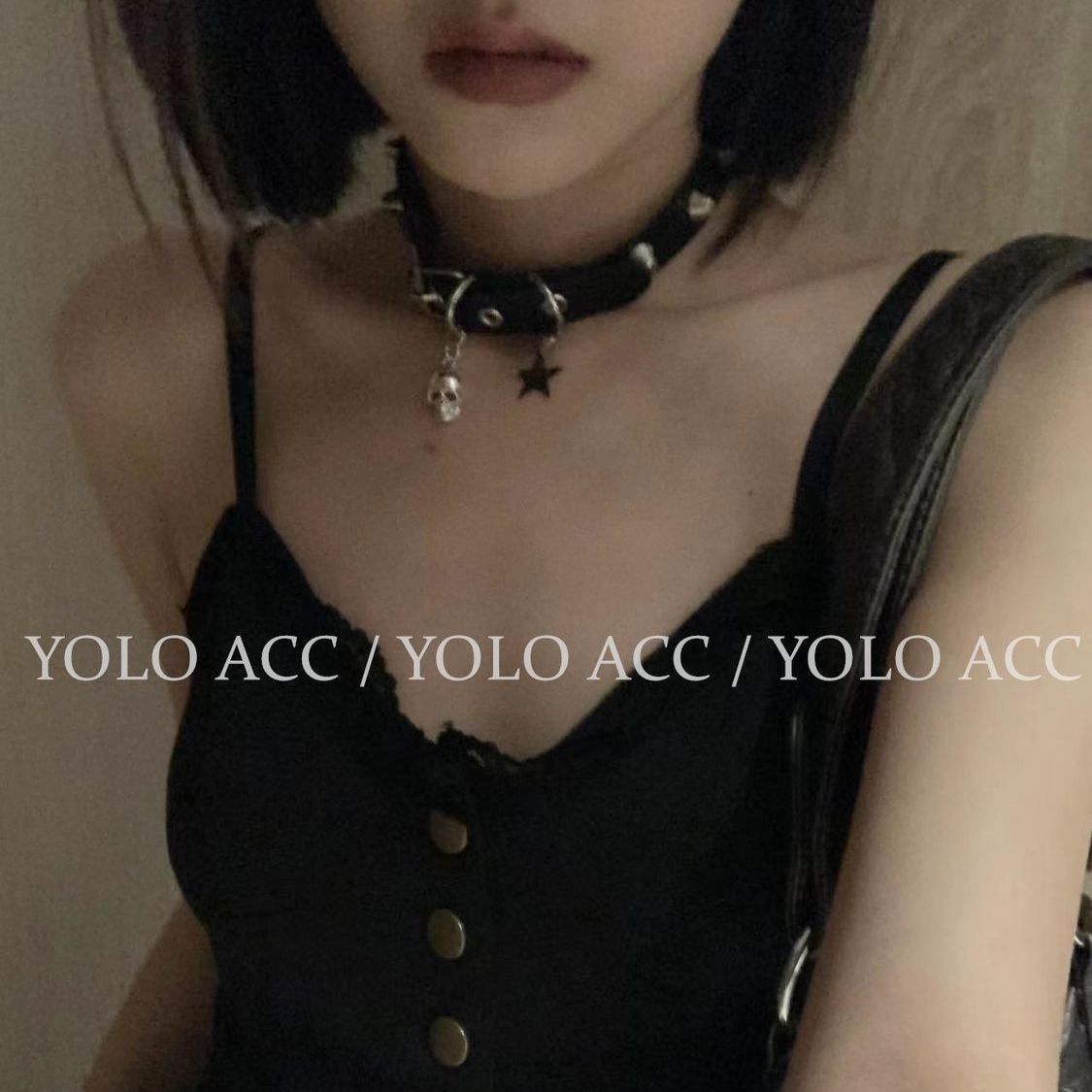 Dark Punk Rock Hot Five-pointed Star Necklaces