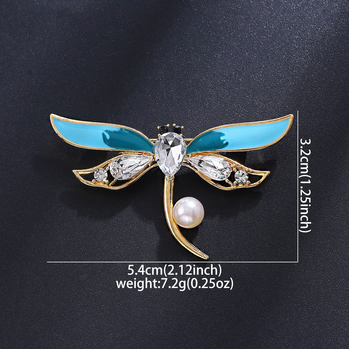 Women's & Men's Elegant Brooch Alloy Rhinestone Niche Design Business Corsage Brooches