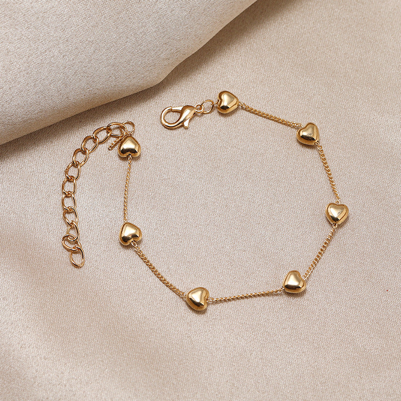 Love High-grade Refined Simple Niche Design Bracelet