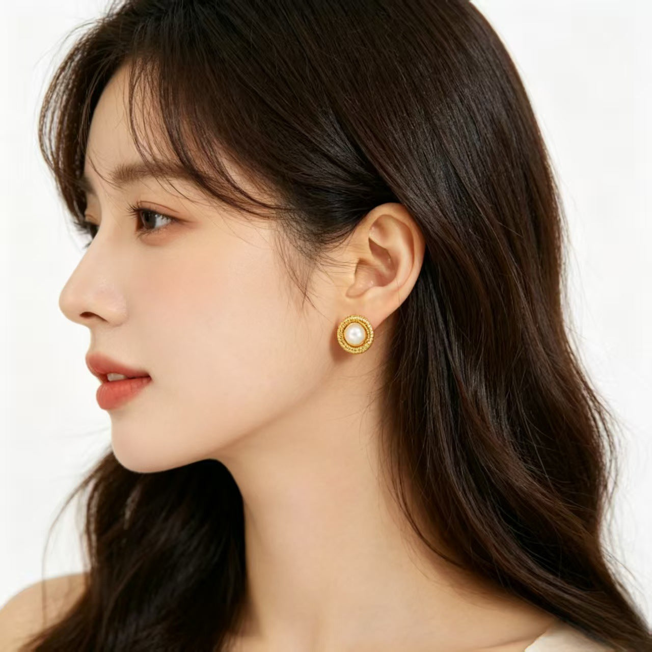 Pearl French Style Retro Affordable Luxury Niche Design Earrings