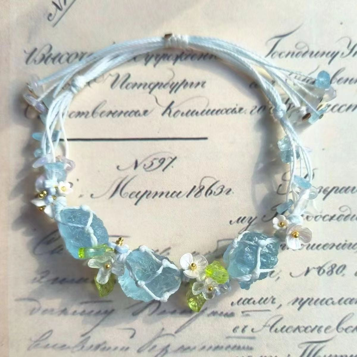 Small Butterfly Hand-woven Good-looking Sweet Summer Exquisite Carrying Bracelets