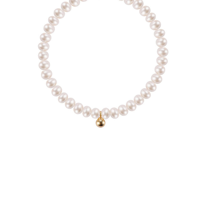 Pearl Little Golden Beans Female Design High-grade Girlfriends Bracelets