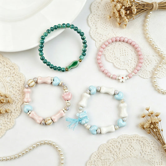 Ceramic National Style Artistic Chinese Design Bracelet