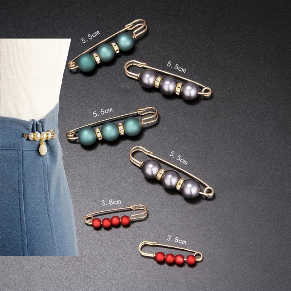 Fixed Clothes Clip Slimming Artifact Brooch Brooches