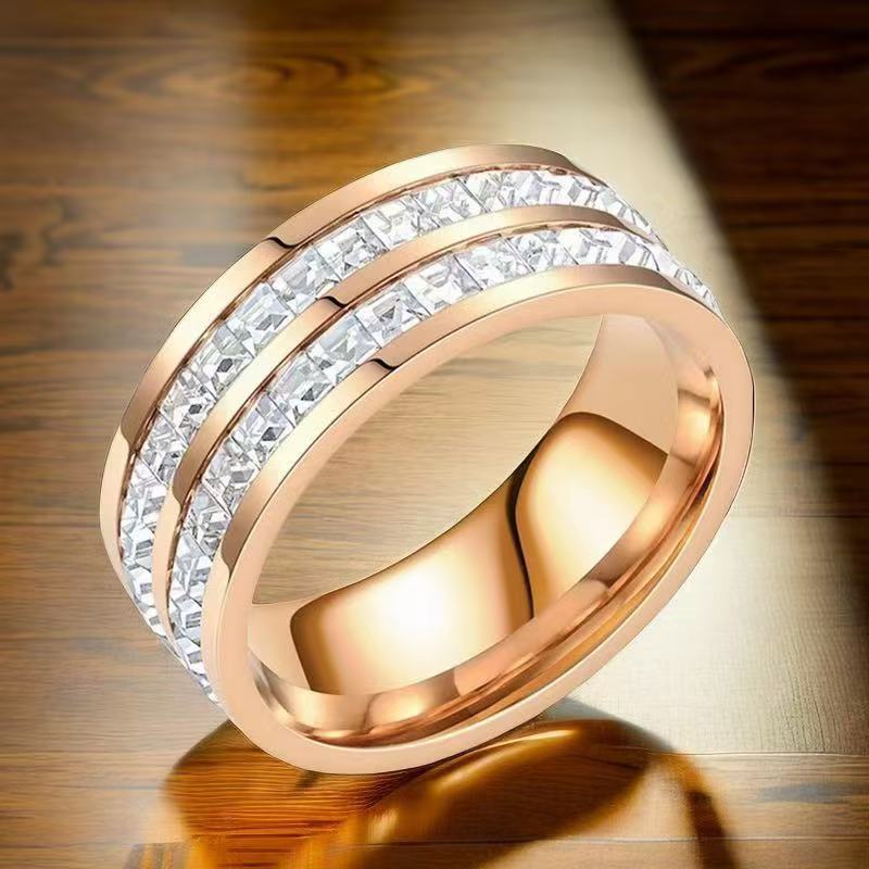 Stainless Steel Advanced Starry Roman Digital Rotating Bracelets