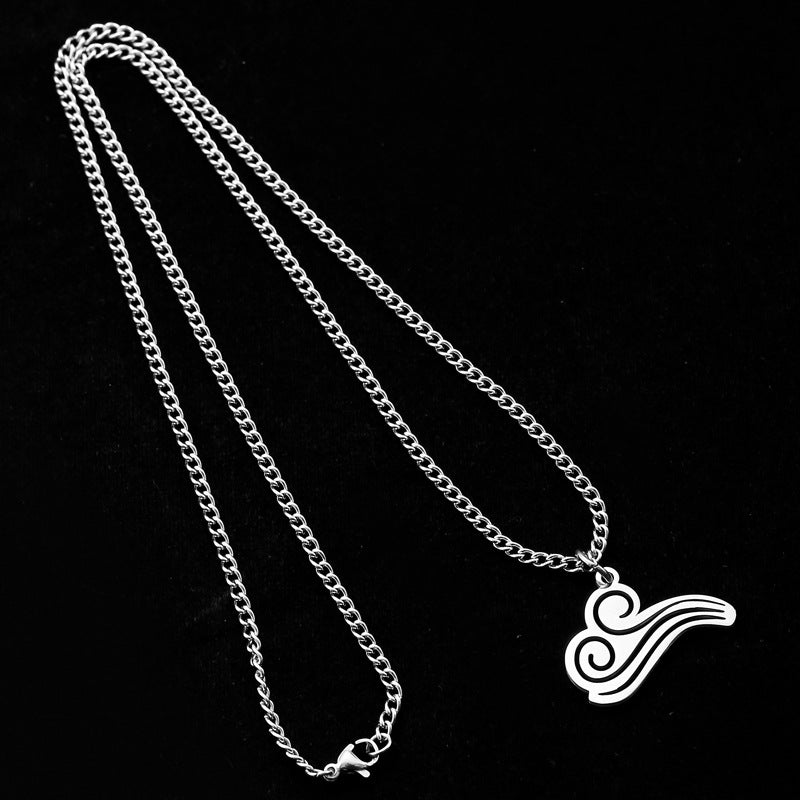 Women's & Men's Air Breeze Titanium Steel Does Not Fade Personality Sweater Pendants