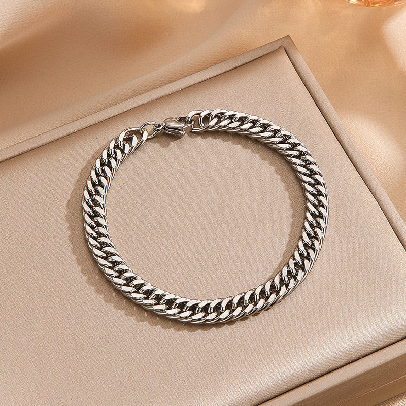 Men's Steel Chain High-grade Small High Luxury Pendants