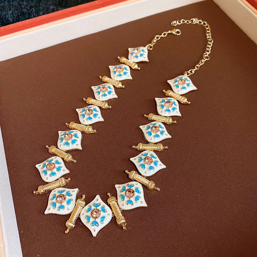 Women's Diamond Heart Fashion Temperament Design Sense Jewelry Set