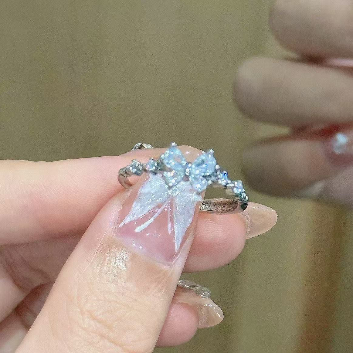 Couple Super Fairy Two People Design Birthday Rings