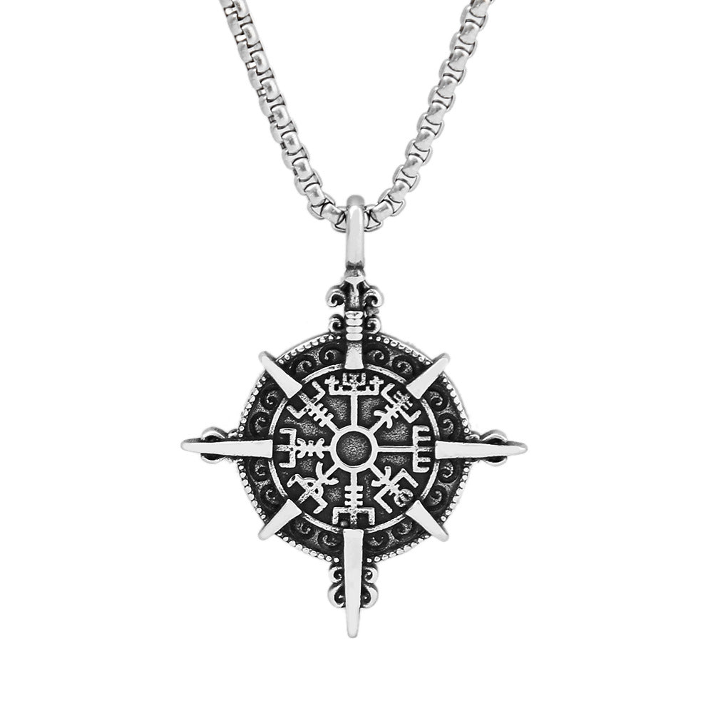Boys Trendy Niche High-grade Titanium Male Female Personality Retro Easy Necklaces