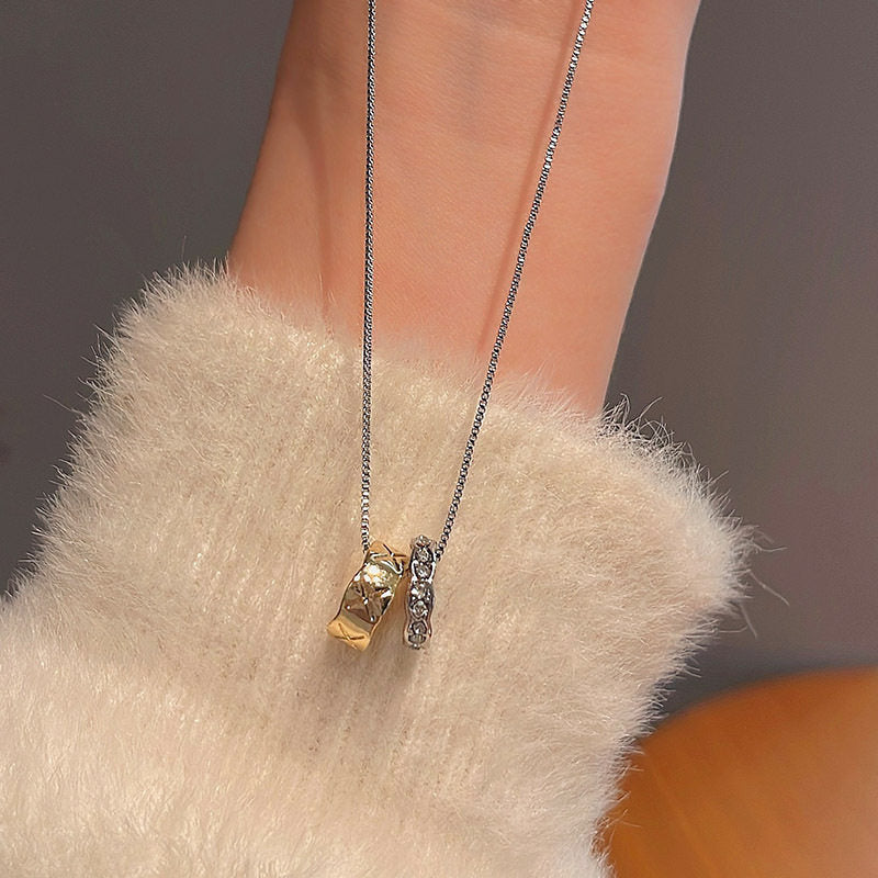 Women's Wind Clavicle Chain Design Love High-grade Necklace