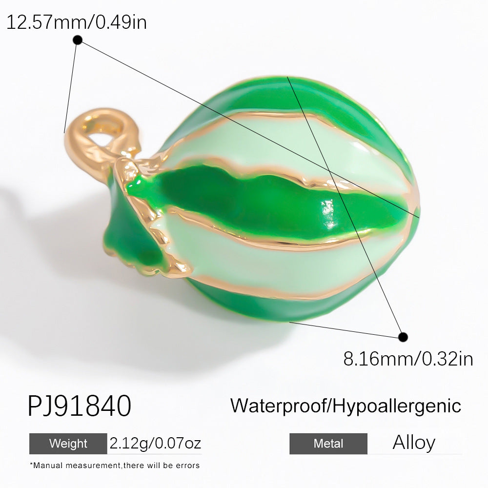 Mini Fruit Cartoon Pastoral Style Three-dimensional Jewelry Accessories
