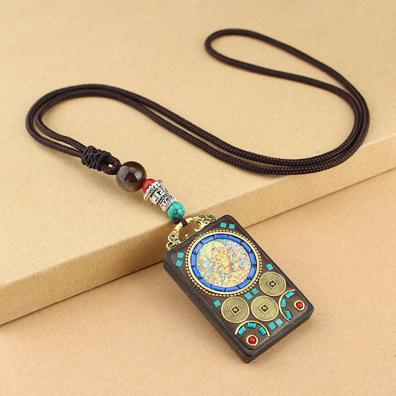 Style Blackwood Nepal Tibetan Vintage Handmade Necklaces