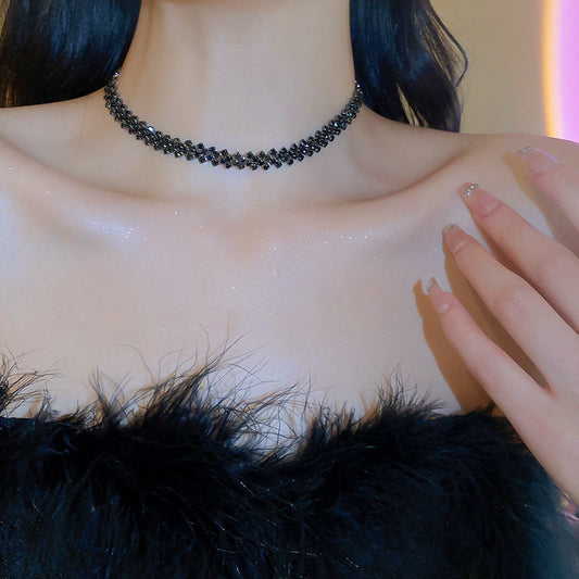 Graceful Personality Neckband Neck Short Clavicle Chain Female Necklaces
