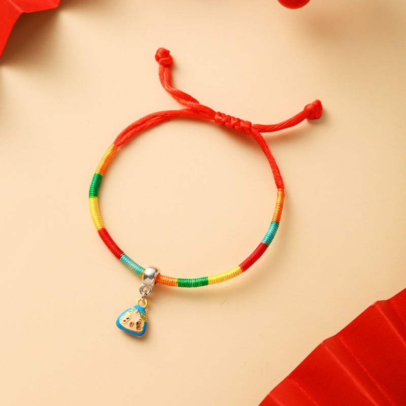 Children's Hundred Dragon Boat Festival Colorful Braided Rope Batches Of Goods Bracelets