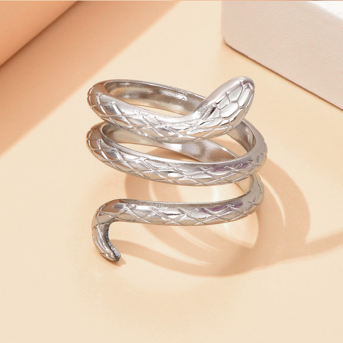 Women's & Men's Personality Punk Snake For Couple Retro Ring