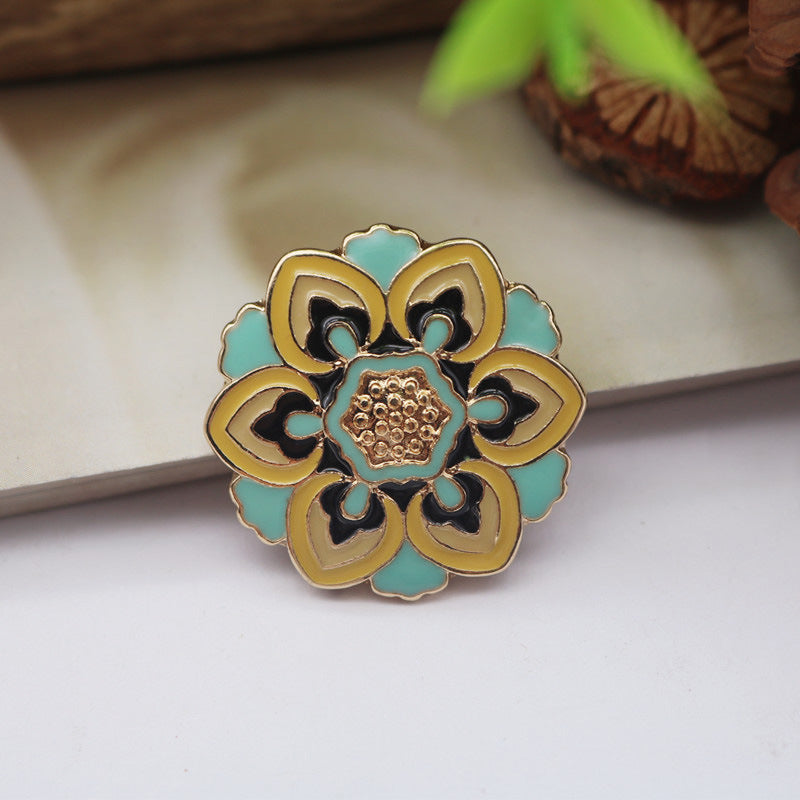 Women's & Men's Style Design Gemstone Brooch Party Dress Jewelry Accessories