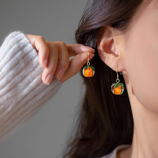 Women's Chinese Style Ancient Glaze High Sense Ear Hook