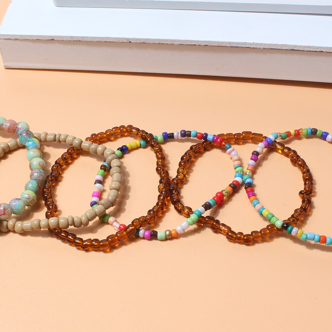 Bohemian Beaded Fashion Bead Mixed Color Bracelets