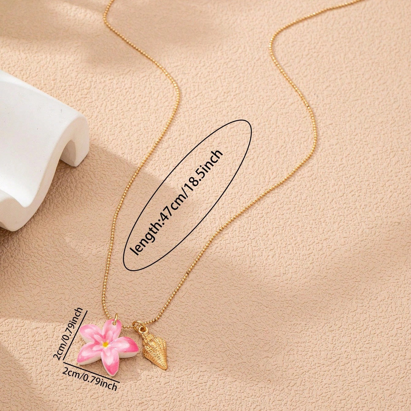 Fashion Popular Summer Starfish Flower Fish Pendants