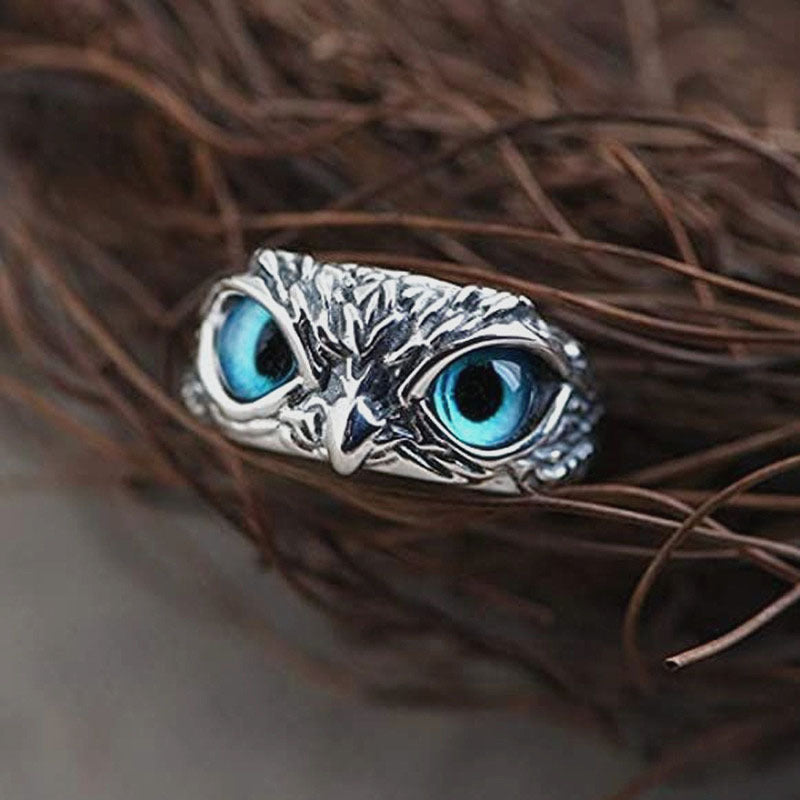 Vintage Creative Exaggerating Animal Couples Openings Rings