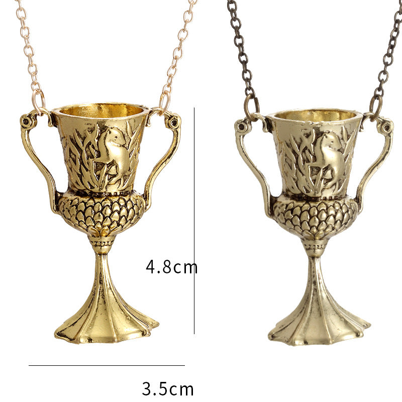 Men's Potter Vintage Holy Grail Films Television Necklaces
