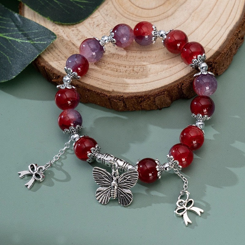 Fairy Butterfly Niche Handmade Couple Girlfriends Bracelets