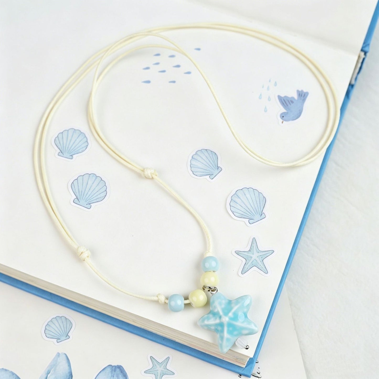 Marine Conch Dopamine Color Braid Rope Simple Cute Wild Bracelets
