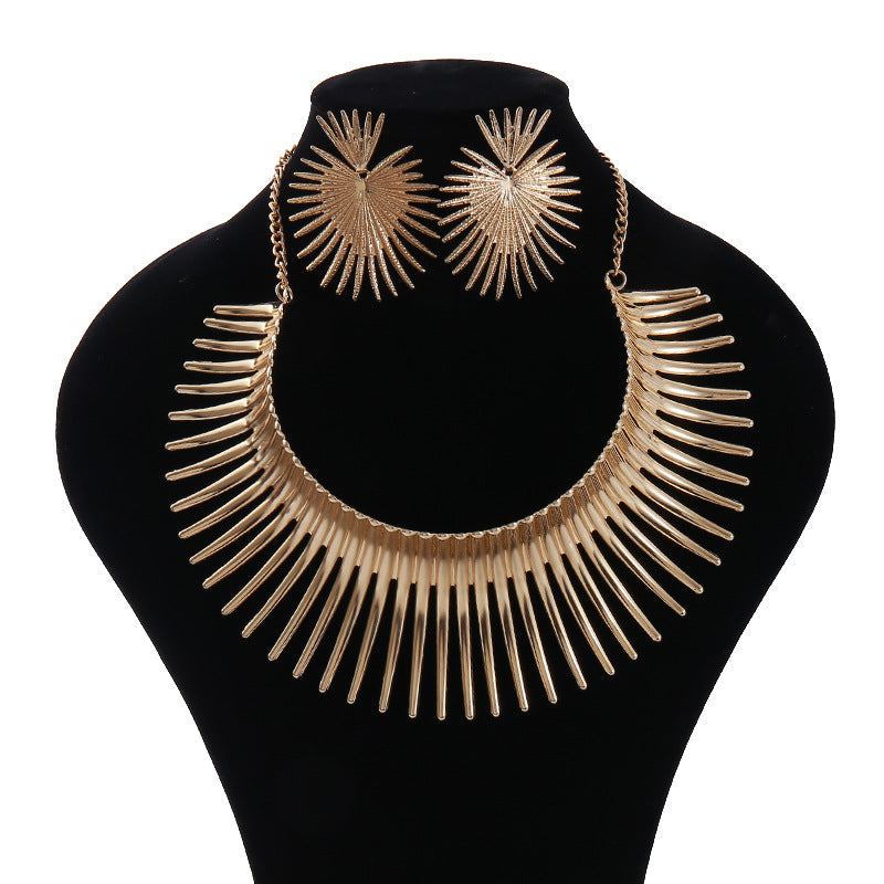 Exaggerated Personalized Indian Style With Fashion Necklaces
