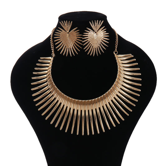 Exaggerated Personalized Indian Style With Fashion Necklaces