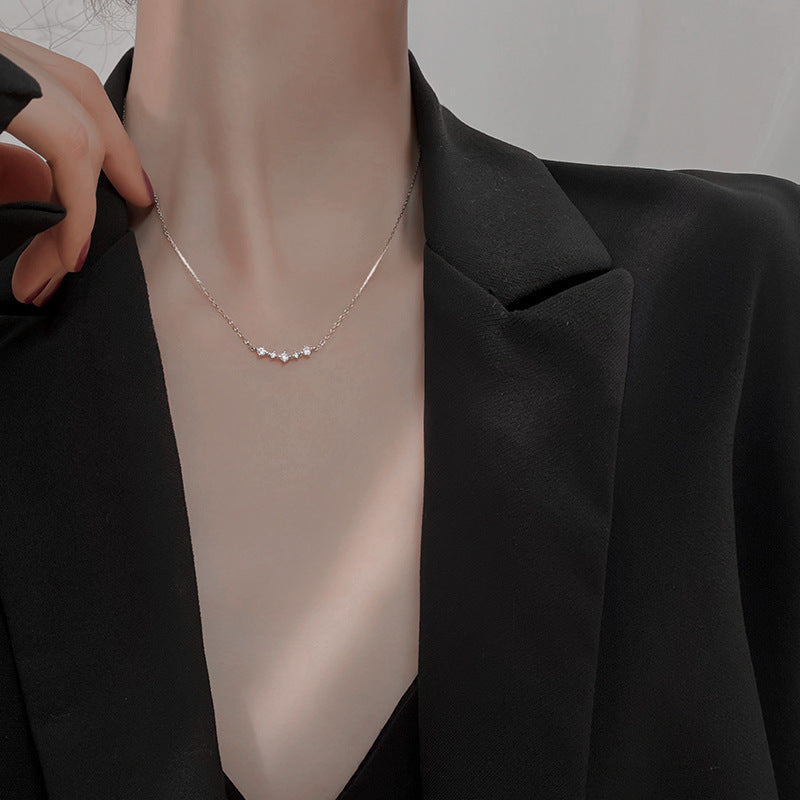 Smile Female Summer Simple Style Niche Design Necklace