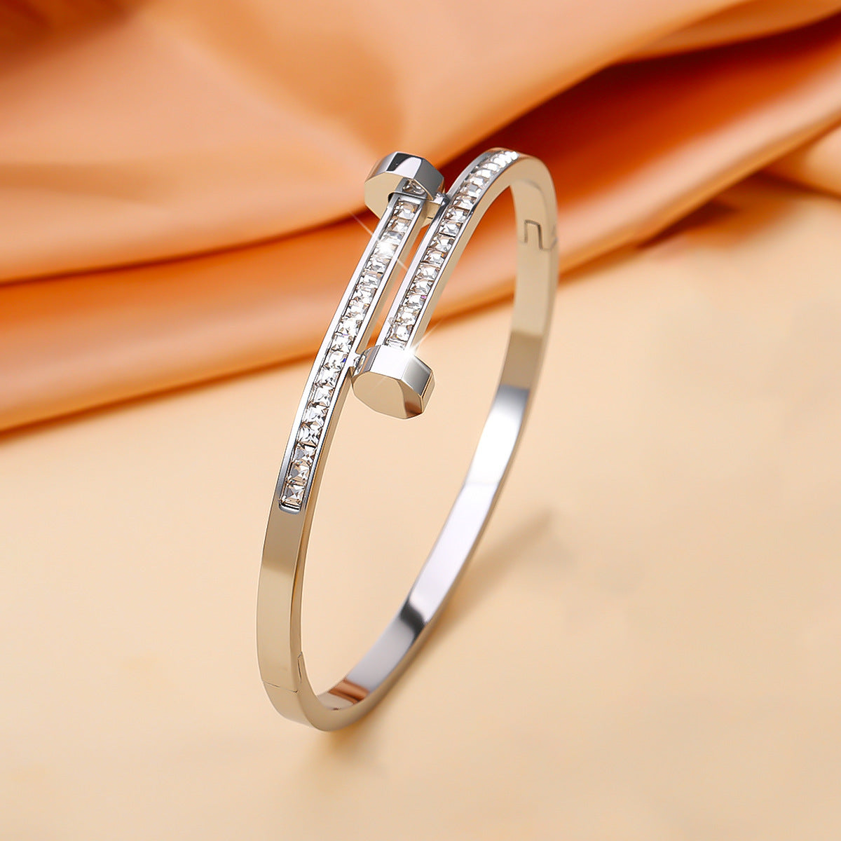 Titanium Steel Stainless Real Gold Furnace Bracelets